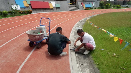 高雄前鎮區PU跑道, 高雄前鎮區PU跑道整修